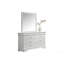 Commode de luxe avec commode blanche 1Pc