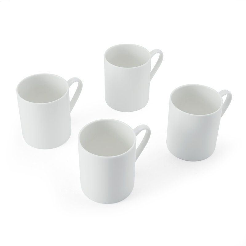 Mikasa Egret China Mugs, 380ml, White