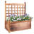 Alitta Handmade Wood Elevated Planter