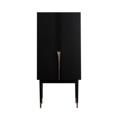 Perfidia Solid Wood Bar Cabinet
