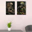 2 Piece Wrapped Canvas Wall Art