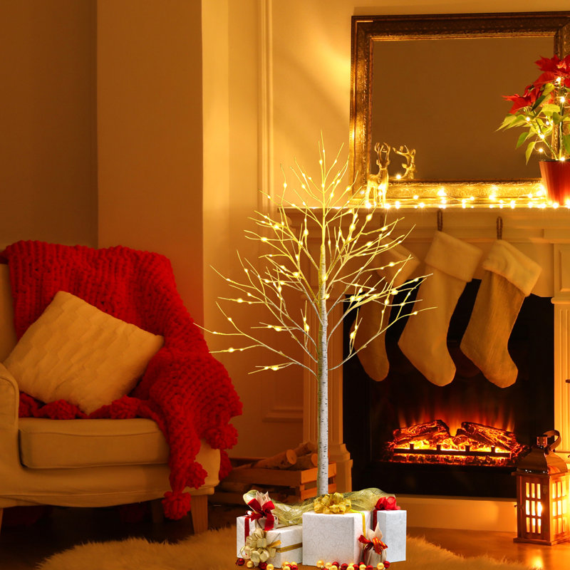 Bouleau blanc illuminé The Holiday