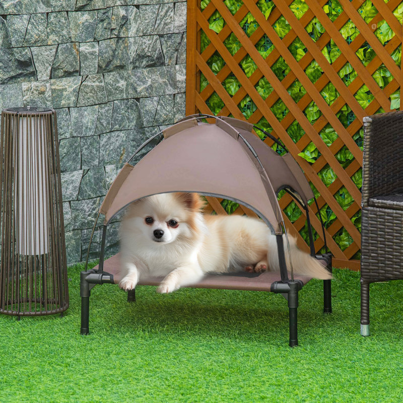 Antwan Polyester Pet Bed, 61cm H x 61cm W x 46cm D, Brown/Black