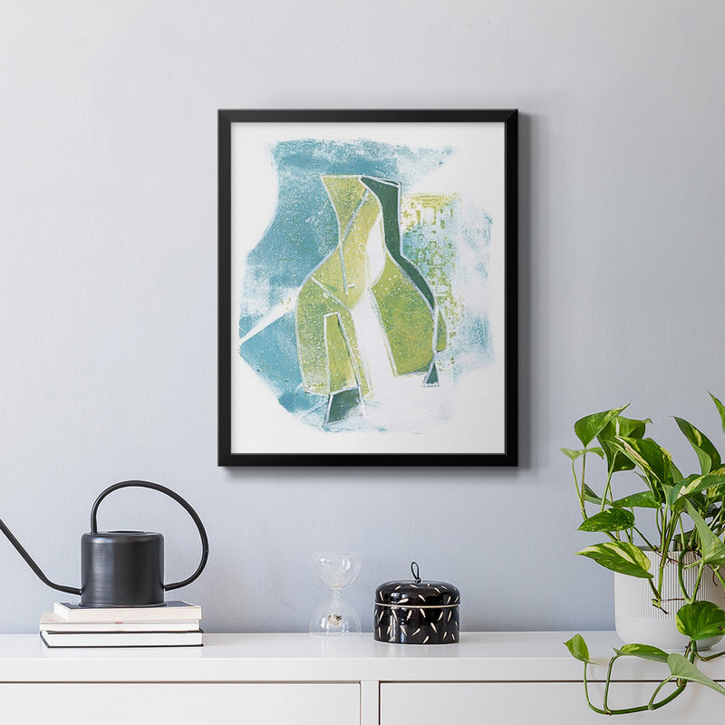 «Jubilee Jugs III», toile encadrée de qualité supérieure - prête à être accrochée, Noir, H 20 po x l 16 po