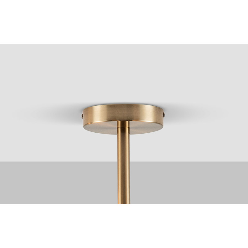 Kian Glass Semi Flush Mount