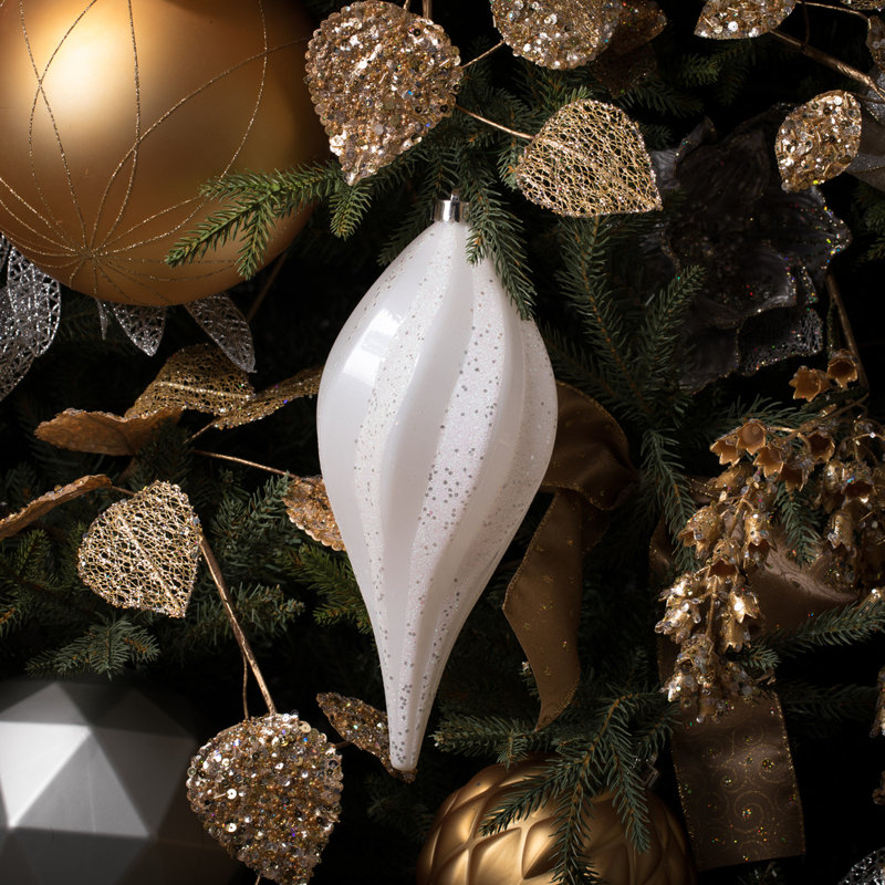 Ornement de Noël UV, Blanc