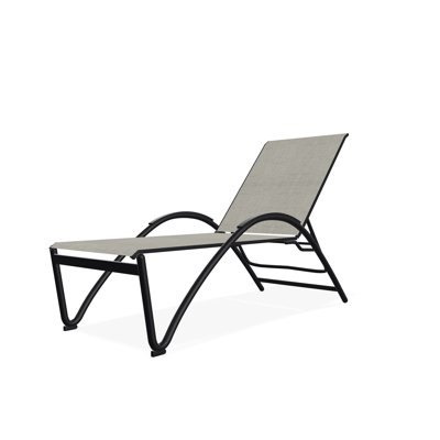 Chaise longue empilable Helios Contract Sling