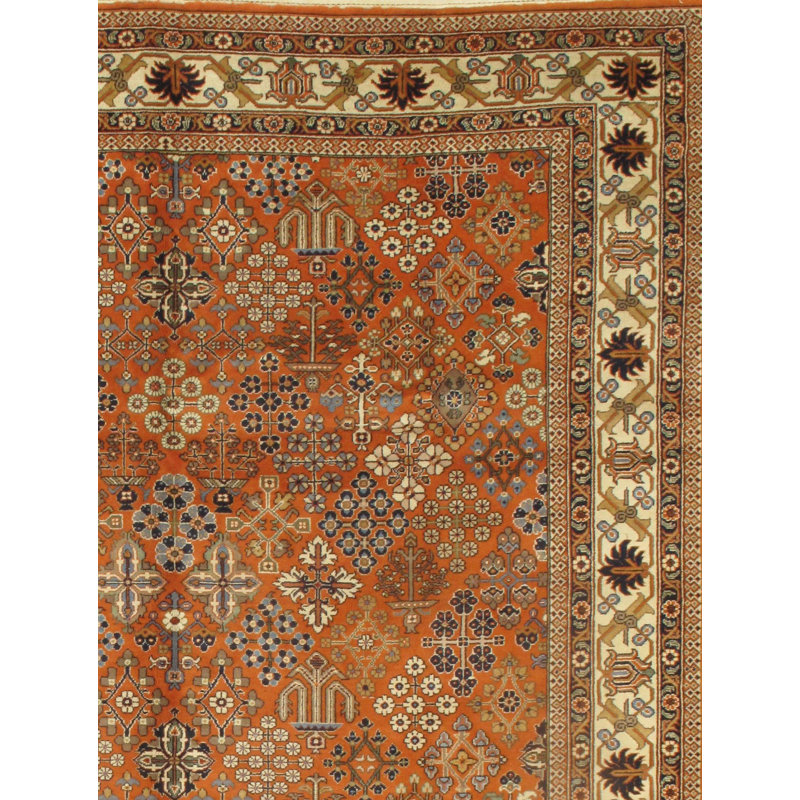 One-of-a-Kind 8'9" X 11'3" Hand Knotted Area Rug