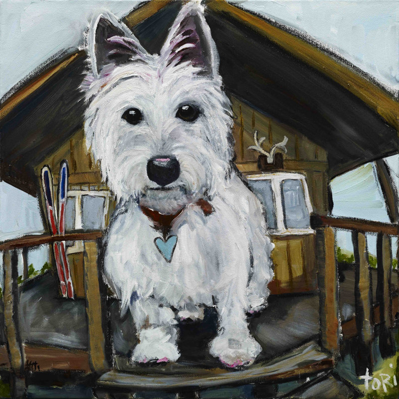 «Dash In Cabin» par Tori Campisi, reproduction d'art sur toile tendue, H 24 po x l 24 po x P 1,5 po