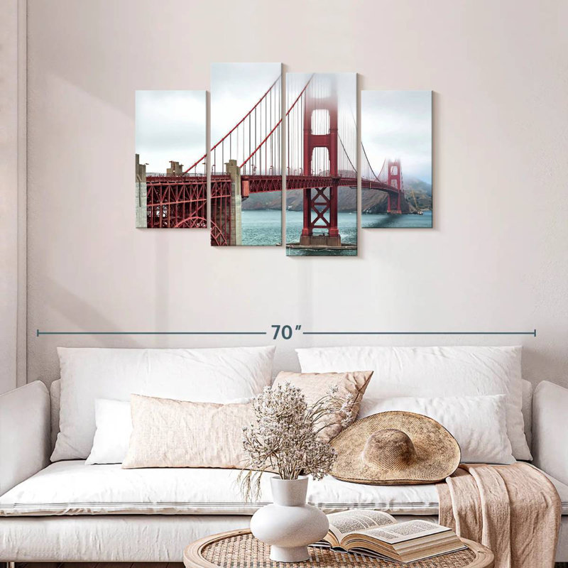 Brume orageuse Lilie Golden Gate Bridge