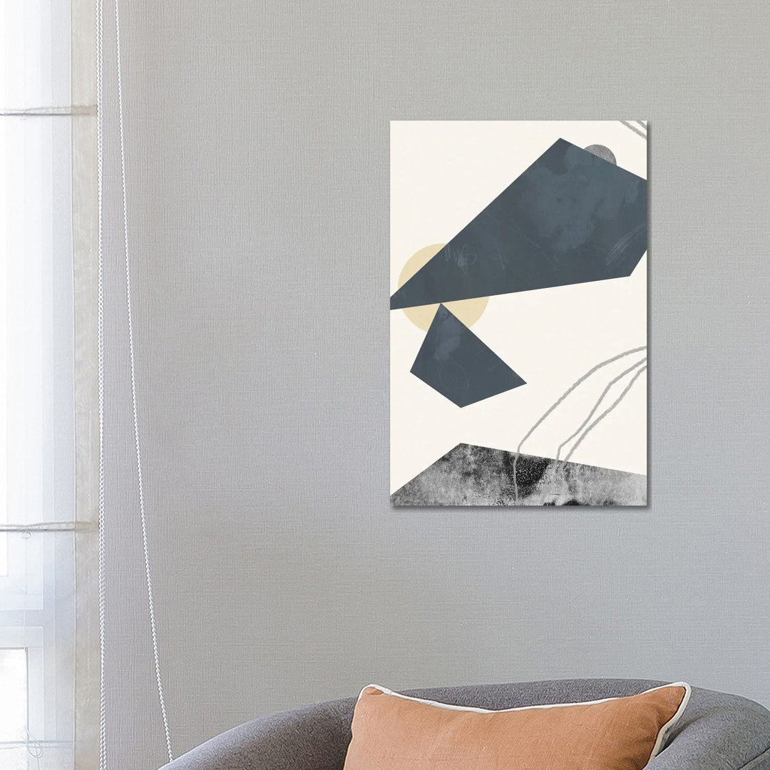 Diamond Slate I by Jacob Green - Wrapped Canvas Painting