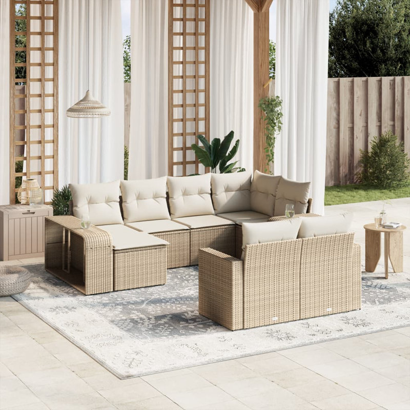 Ensemble de canapé de jardin Vidaxl
