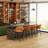 Upholstered Counter Stool With Metal Frame-1673107055