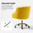 Doreen Velvet Hand-Curated Task Chair-5963152