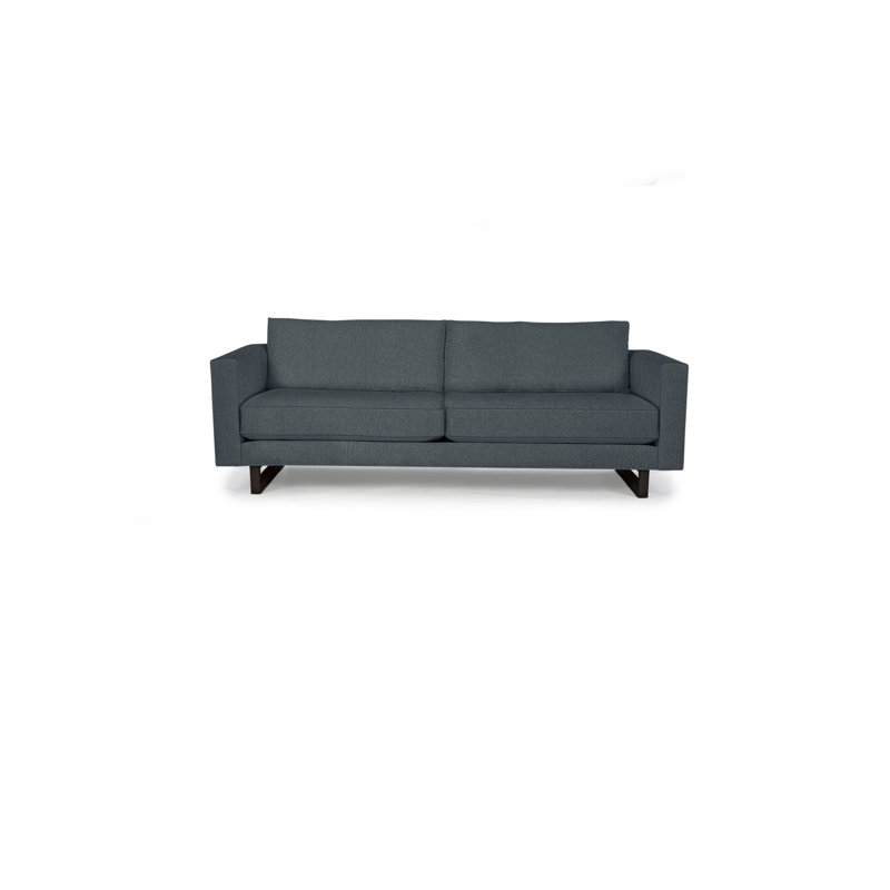 Avalon Sofa, Wenge, Black Bear Polyester