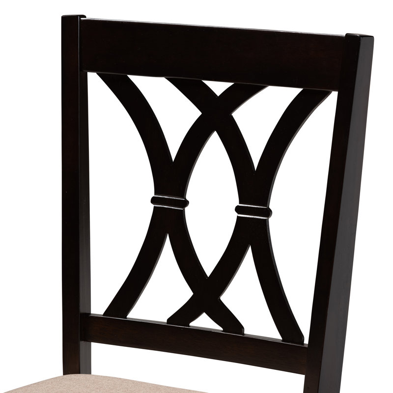 Sessums Solid Wood Dining Chair, Sand