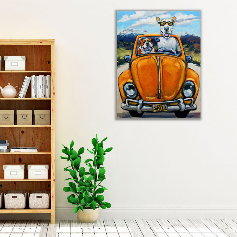 Got Talents Will Travel - reproduction d'art sur toile, H 40 po x l 32 po