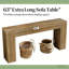 Grande table basse (seulement avec table basse)