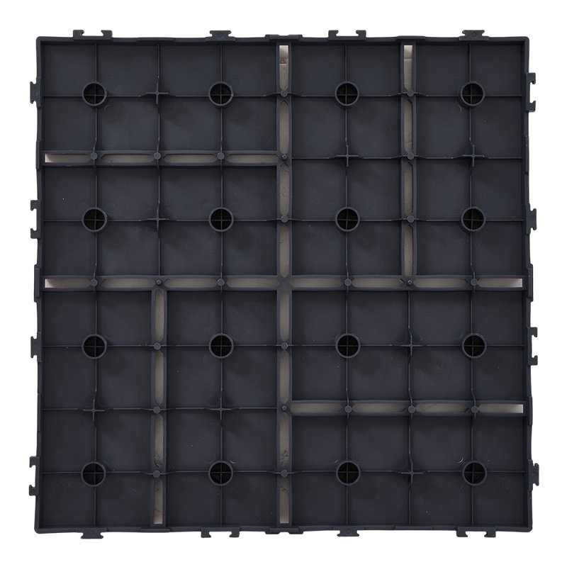 30 x 30 Cm Plastic Tile In Gray