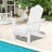 HDPE Foldable Outdoor Adirondack Chair-2133841908
