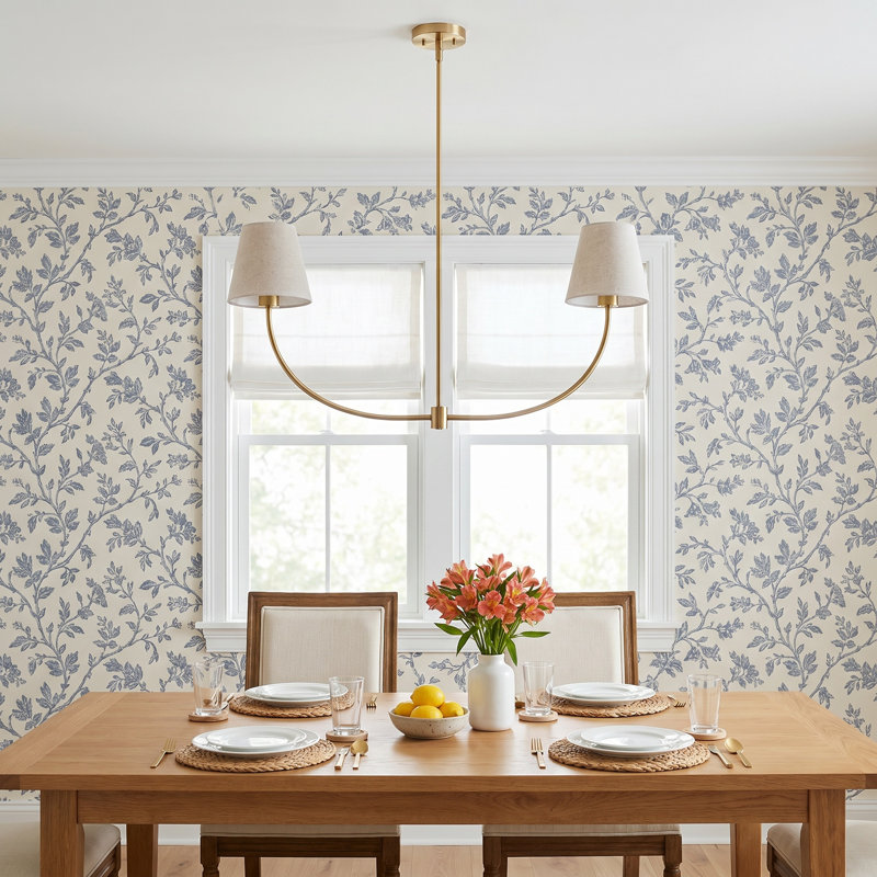 Beacon 2-Light Dimmable Traditional Chandelier