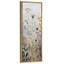 «Neutral Wildflower Meadow Botanical Art Extra Large», reproduction d'art sur toile encadrée-126545953-126545956