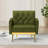 Zianny Velvet Accent Chair with Ottoman-673816096