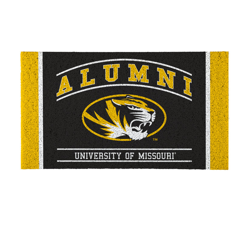 Tapis en PVC de l'Université du Missouri, 28 po x 16 po