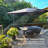 10' Square Large Cantilever Umbrella with Base and 60-degree Rotation-67120623