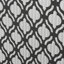 Pare-étincelles en fer simple à panneau, motif circulaire contemporain superposé, finition noire, profondeur 39,66 po, largeur 11,19 po, hauteur 36 po, protège la maison des braises et de la fumée