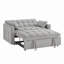 Canapé-lit 4 en 1 avec accoudoirs et poches de rangement, canapé-lit capitonné multifonctionnel avec dossier et coussins réglables, canapé-lit convertible-1104948463