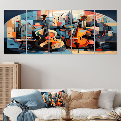 Nael - Art mural de musicien 5 pièces