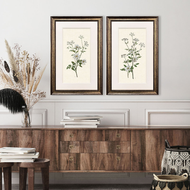 Botanical Whites Framed Art