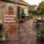 44 tuiles de plancher de drainage à emboîtement 44 pièces, pavés de patio extérieur 12 po x 12 po, imperméable toutes saisons, texture de grain de bois antidérapant, PP robuste-126186059