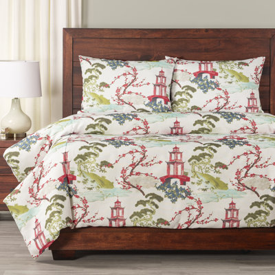 Zen Eclectic Polyester Duvet Cover
