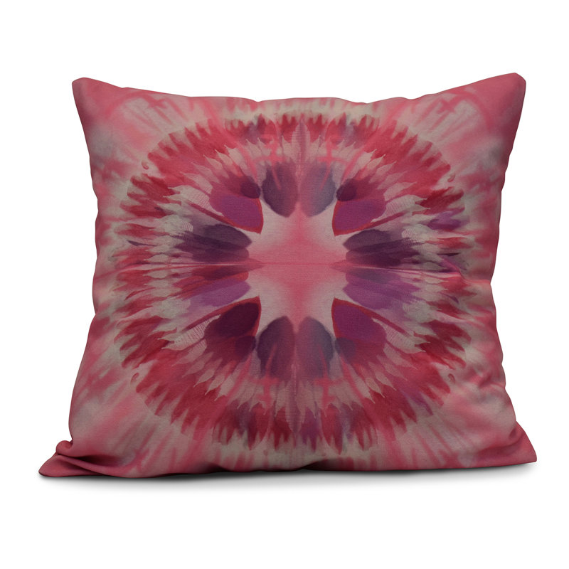 Housse et insert de coussin Funky Junky, H 18 po x l 18 po, Rose