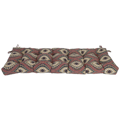 Coussin de causeuse d'extérieur touffeté