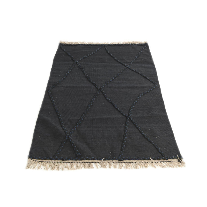 Jordan Black Rug