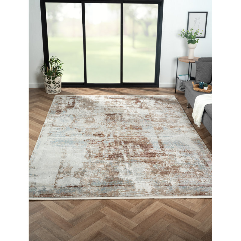 Arianna cream Rug, Rectangle 200 x 290cm