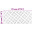 Silver Aluminium Aluminium Stair Tread