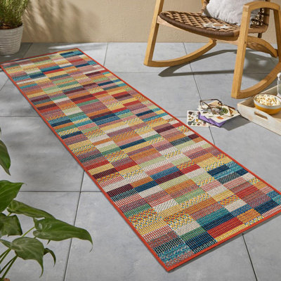 Striped Indoor / Outdoor Rug