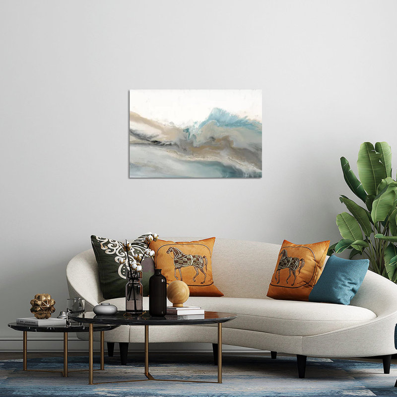 «Coastline Whisper» par Blakely Bering - impression non encadrée, H 16 po x l 24 po x P 0,25 po