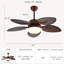 Ventilateur de plafond 52 po Jynia