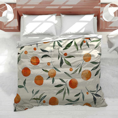 Citrus Fruits Cotton Blend Comforter