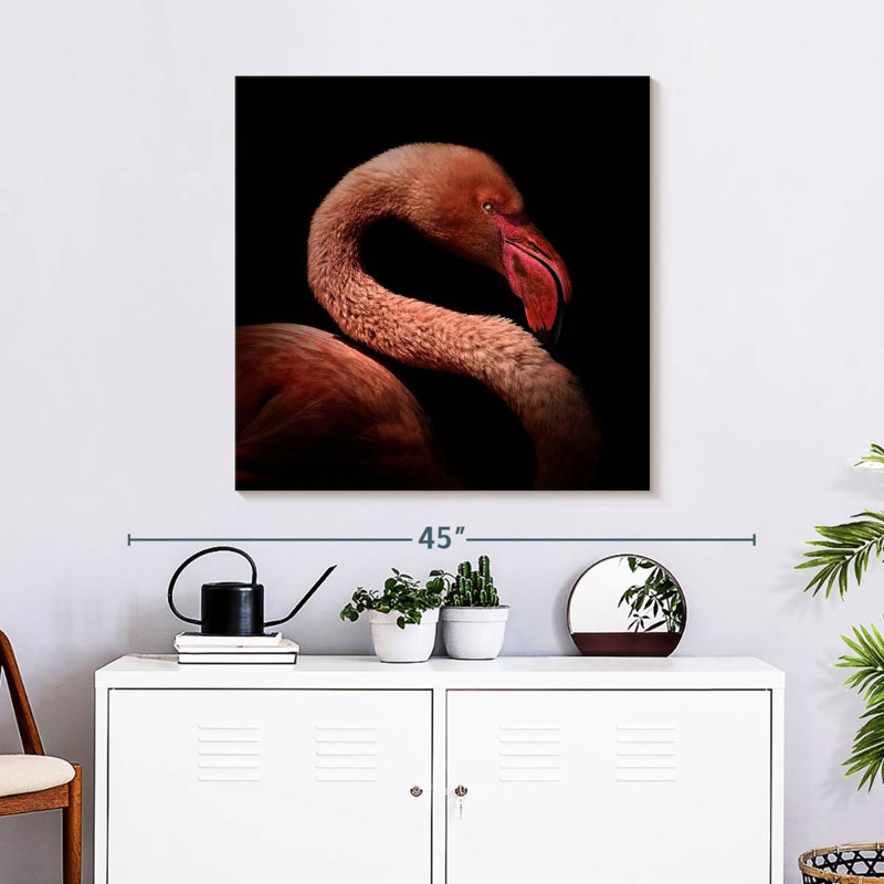Brampt Flamingo Charm, 30" H x 30" W