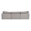 Clay MODULAR SOFA PERFORMANCE FABRIC LIGHT GREY-78815284