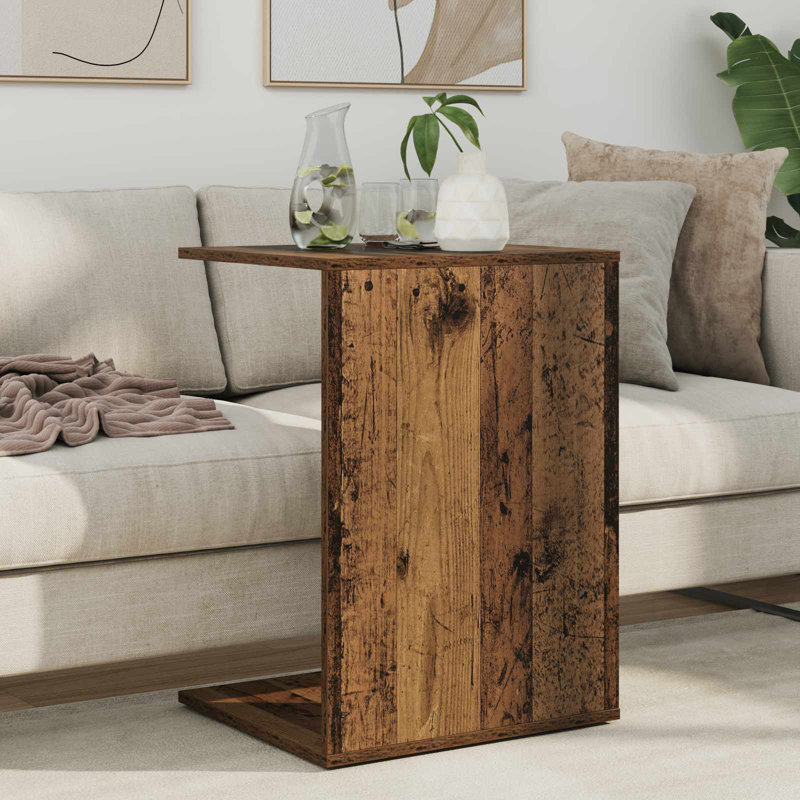 End Table, Old Wood