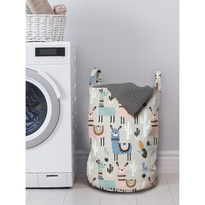 Fabric Laundry Bag with Handles