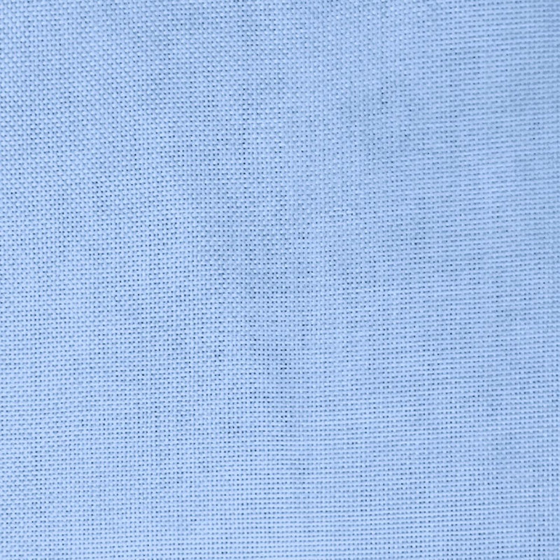 Cantonnière festonnée l 58 po Benina, Bleu clair
