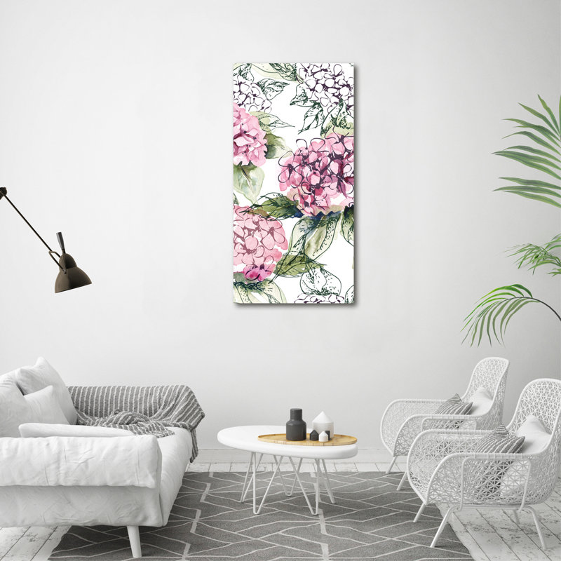 Hydrangea - Wrapped Canvas Print